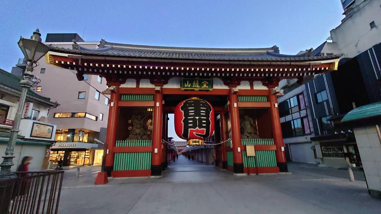 Kaminarimon Ryokan Tokyo Esterno foto