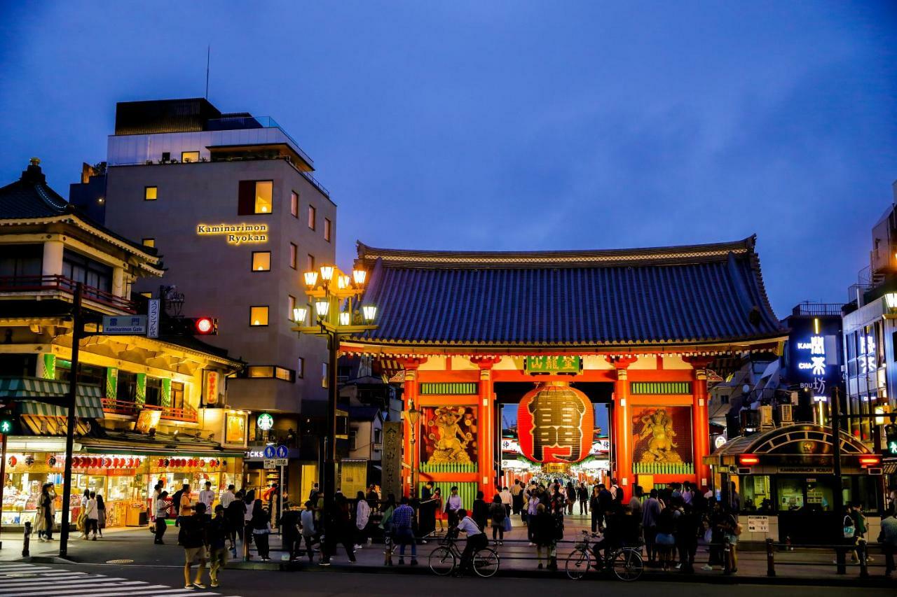 Kaminarimon Ryokan Tokyo Esterno foto