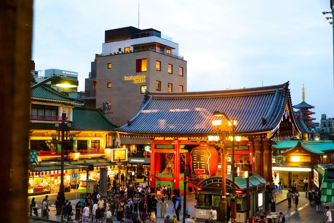 Kaminarimon Ryokan Tokyo Esterno foto